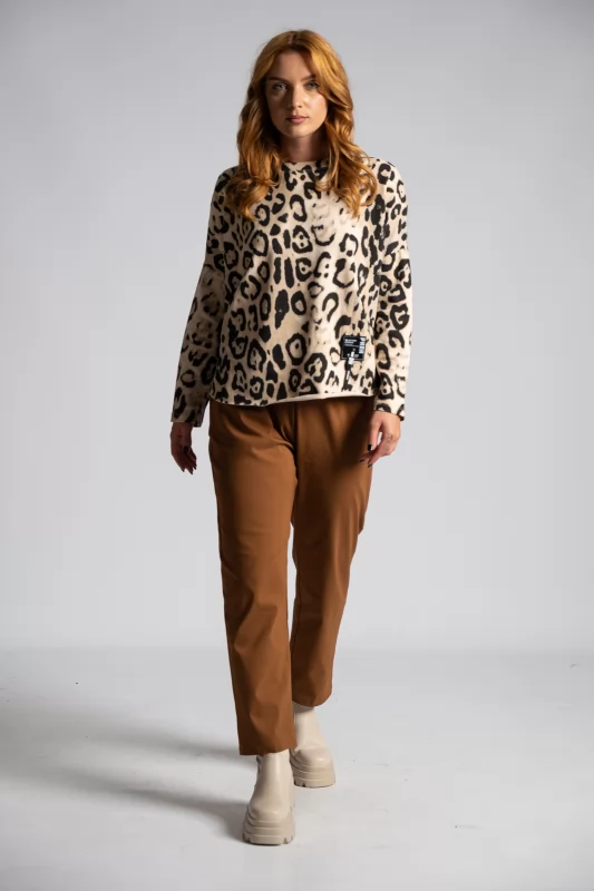 Φούτερ Λεπτό Leopar Print