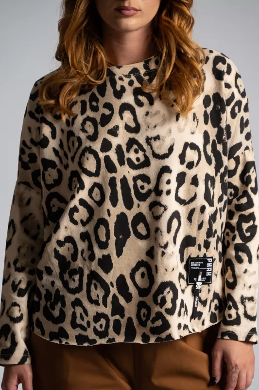 Φούτερ Λεπτό Leopar Print