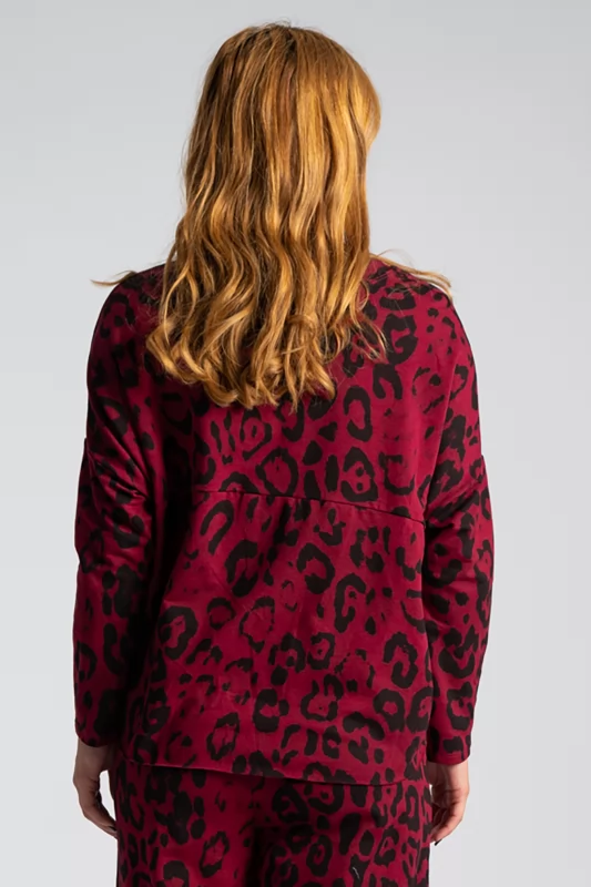 Φούτερ Λεπτό Leopar Print