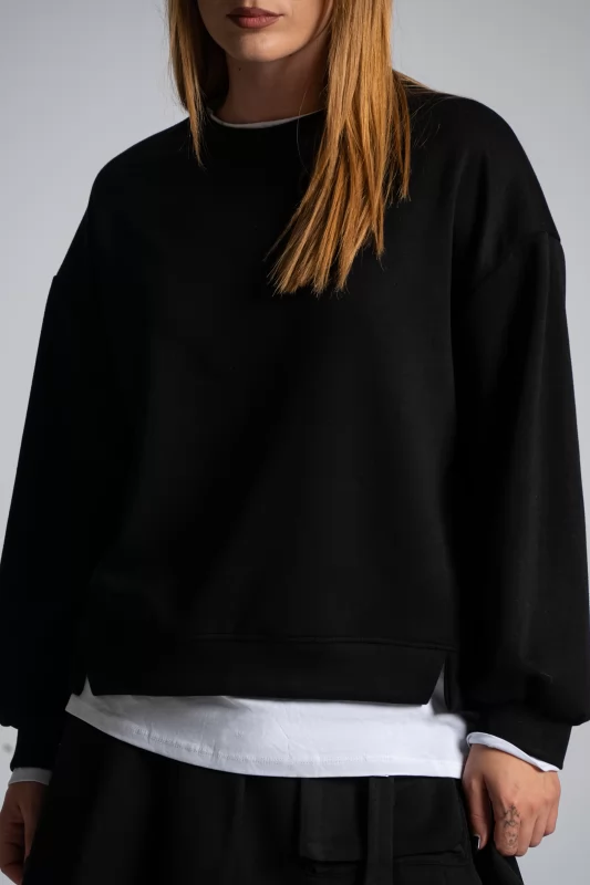 Sweatshirt White Finish