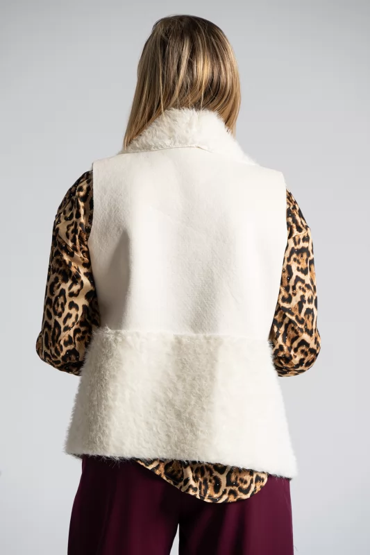 Vest Suede Fur 