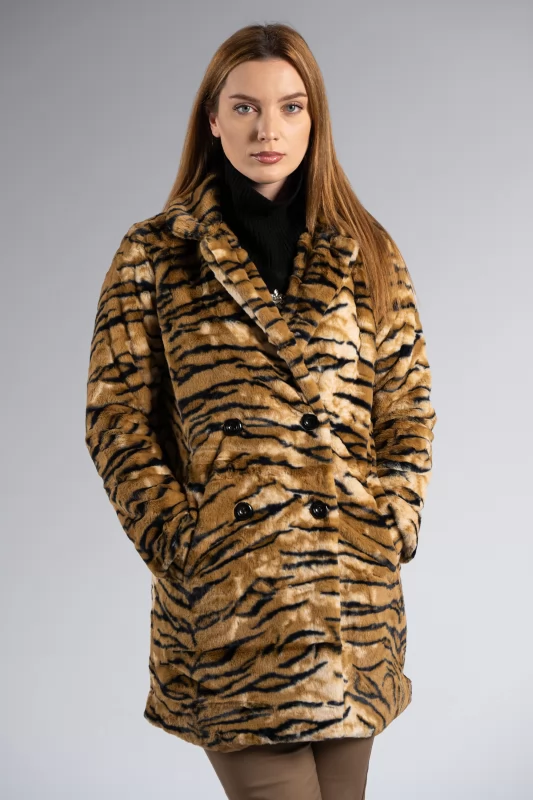 Fur Coat Animal Pattern