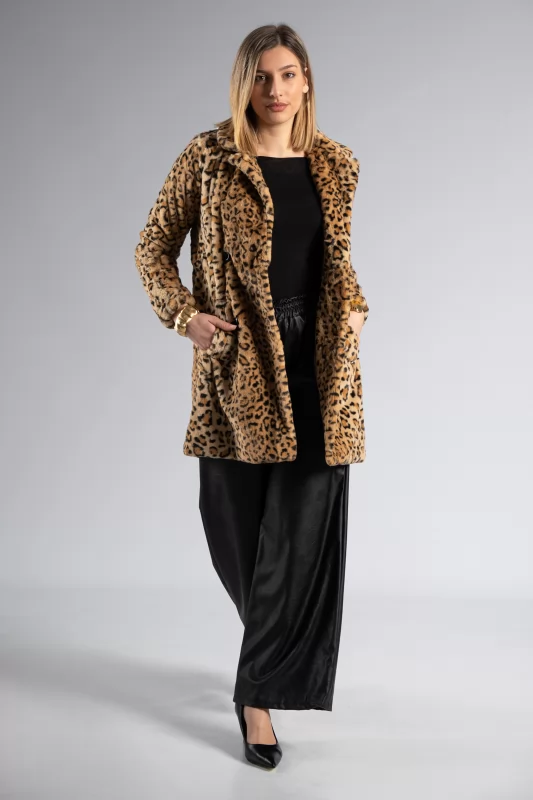 Fur Coat Animal Pattern