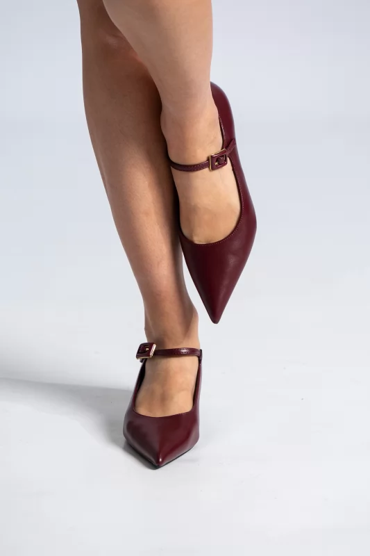 Pumps Mary Jane Leatherette