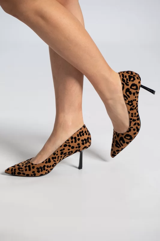 Suede Pumps Pointed