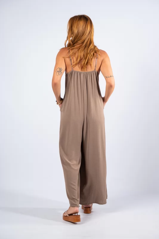 Jumpsuit Champagne Detail Taupe