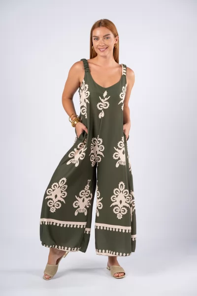 Jumpsuit Baroque Khaki