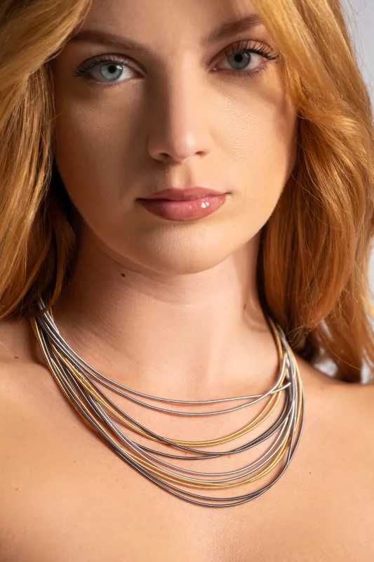 Necklace Multiple Lines