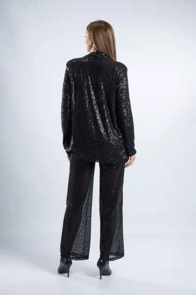 Suit Sequins Black