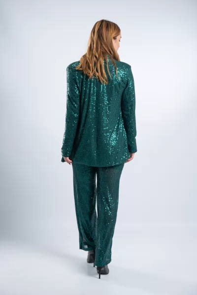 Suit Sequins Green