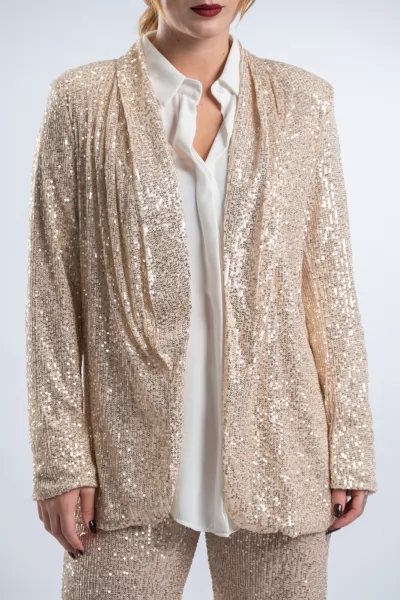 Suit Sequins Gold