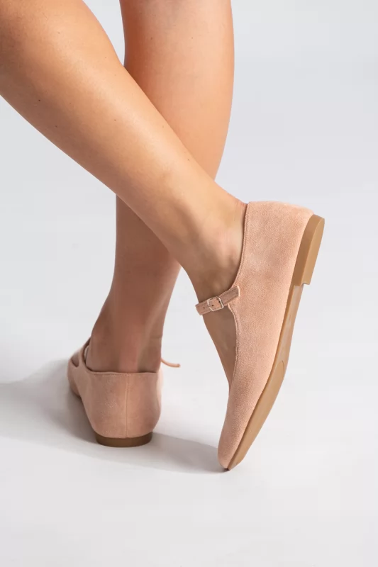 Ballerinas Flat Suede