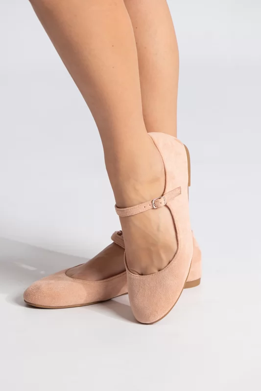 Ballerinas Flat Suede