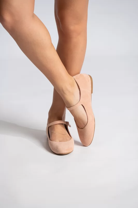 Ballerinas Flat Suede