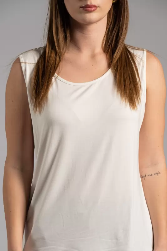 Blouse Sleeveless Cotton