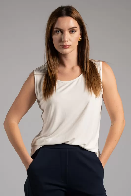 Blouse Sleeveless Cotton