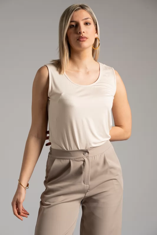 Blouse Sleeveless Cotton