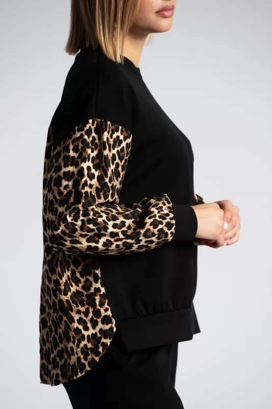 Blouse Animal Print Back