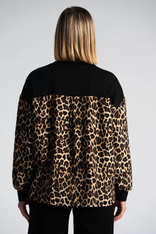 Blouse Animal Print Back