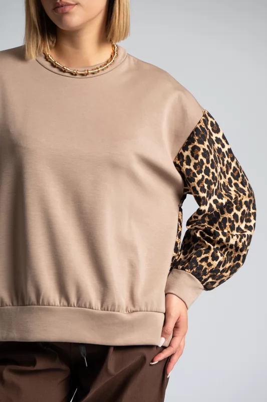 Blouse Animal Print Back