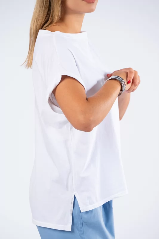 T-shirt Basic Λευκή