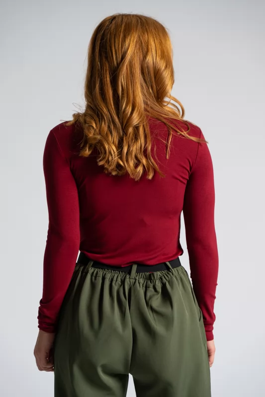 Blouse Basic Turtleneck