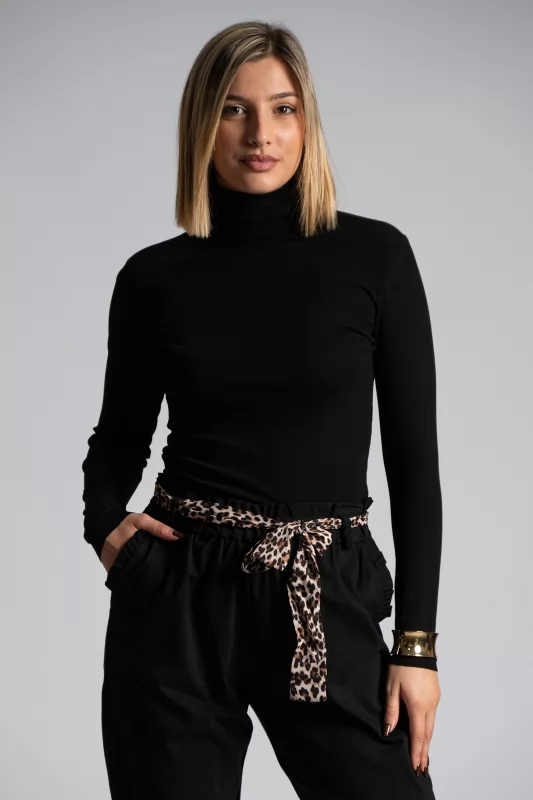 Blouse Basic Turtleneck