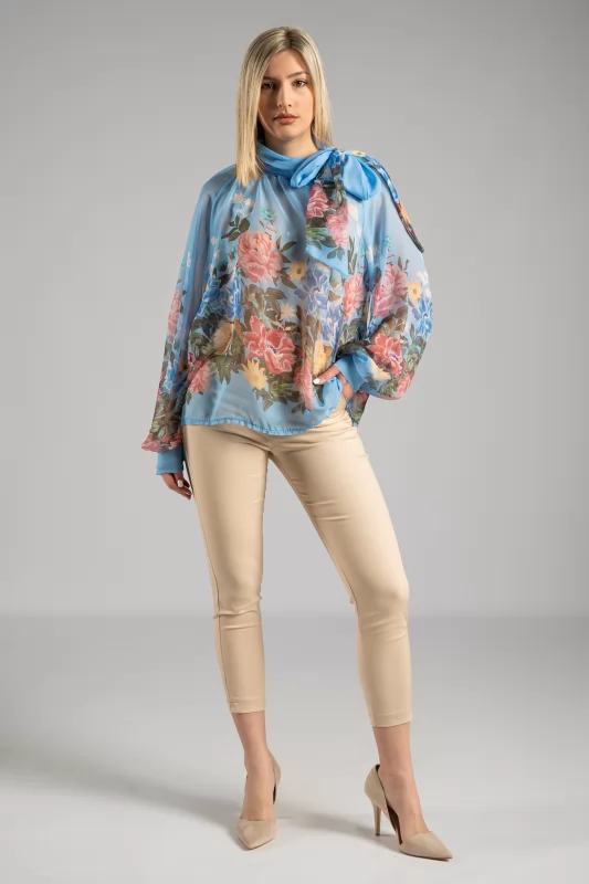 Blouse Floral Binding