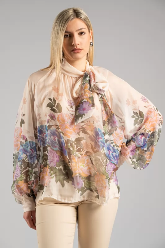 Blouse Floral Binding