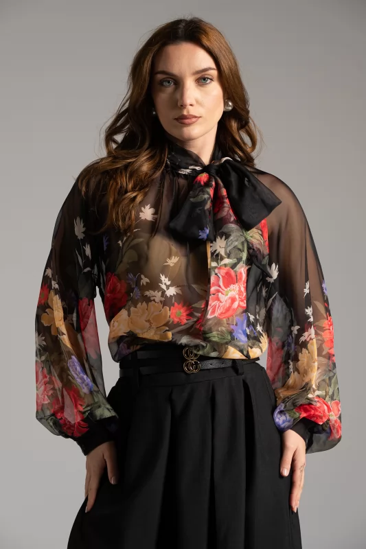 Blouse Floral Binding