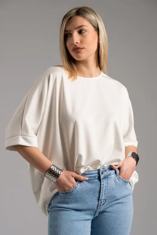 Blouse Short Sleeve Necklace