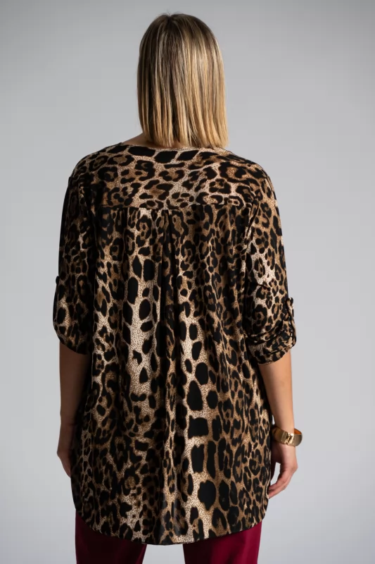 Μπλούζα Leopar Print