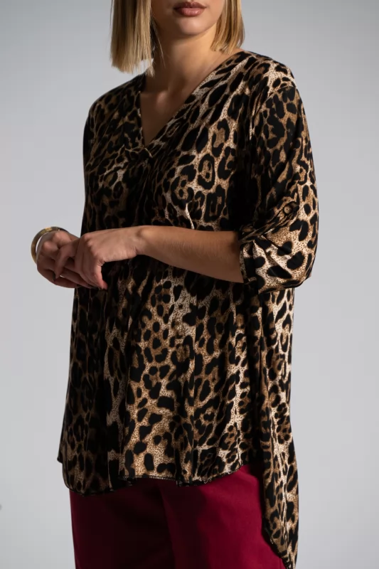 Μπλούζα Leopar Print