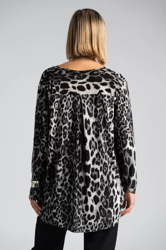 Blouse Leopar Print