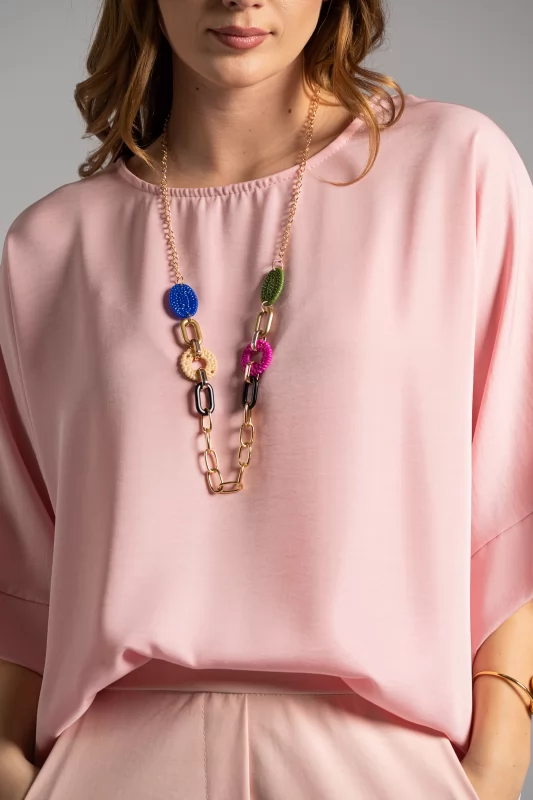 Blouse Sleeve Bat Necklace