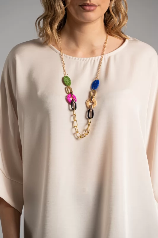 Blouse Sleeve Bat Necklace