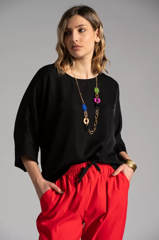 Blouse Sleeve Bat Necklace