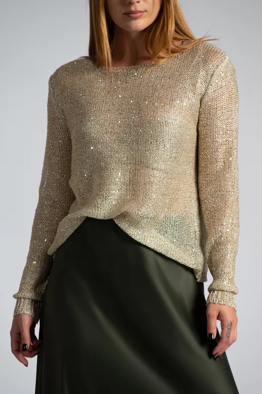 Blouse With Sequins