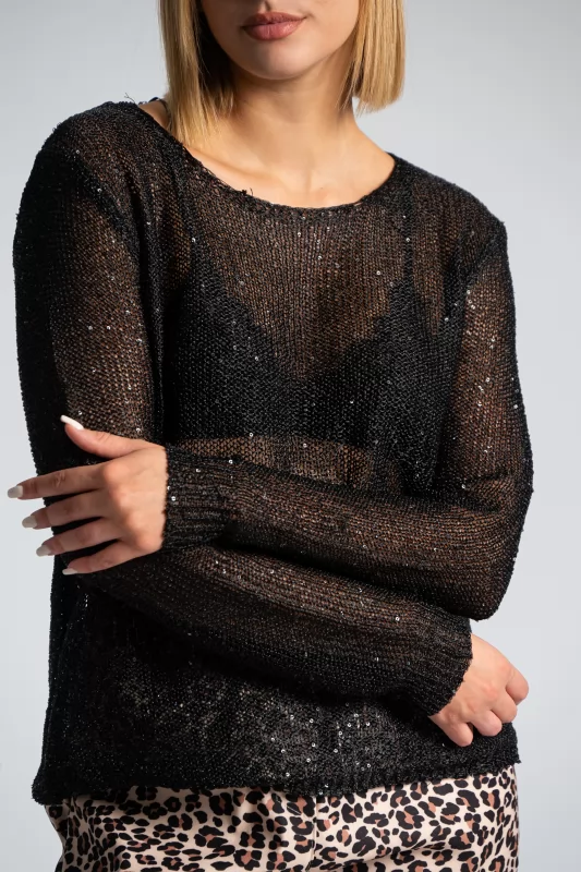 Blouse With Sequins