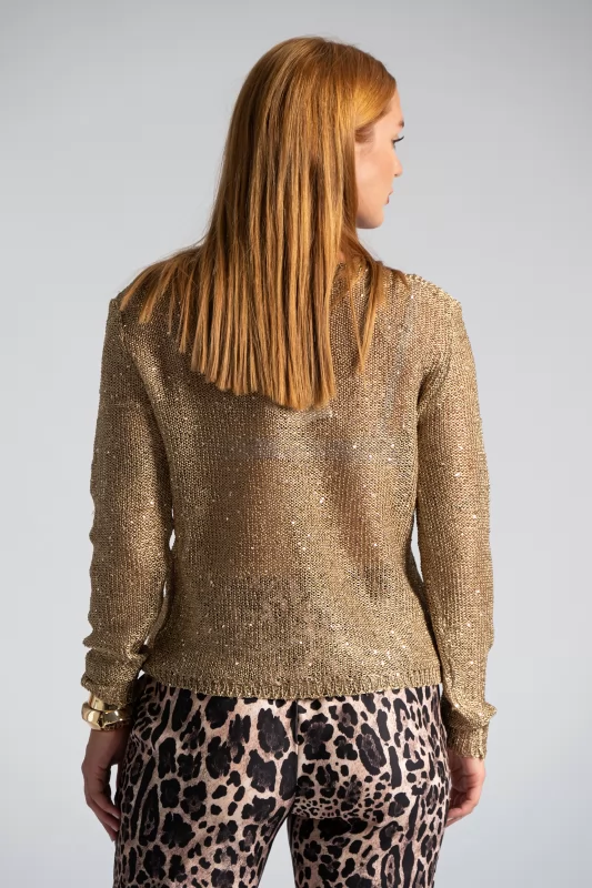 Blouse With Sequins