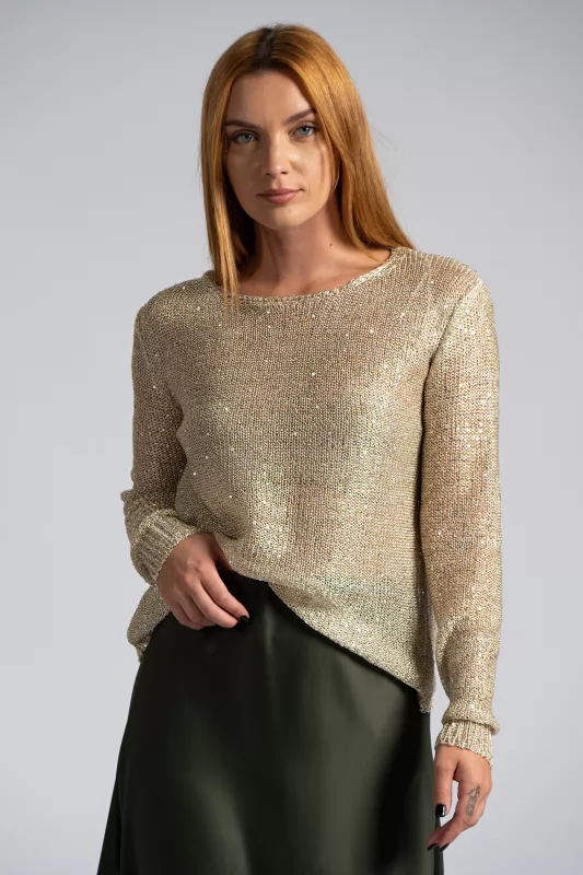 Blouse With Sequins