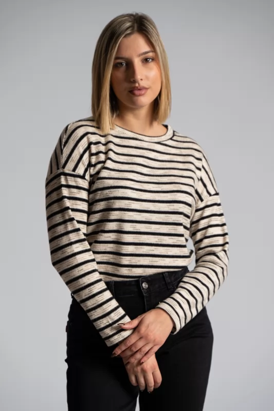 Blouse Knitted Stripes