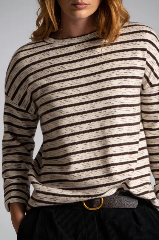 Blouse Knitted Stripes