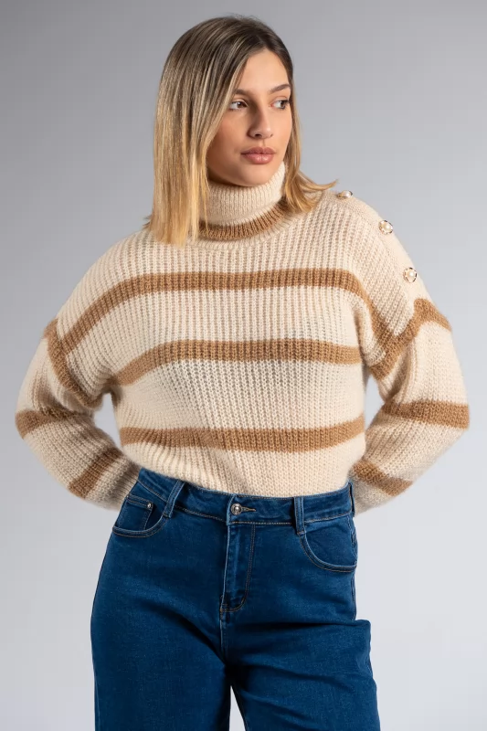 Blouse Knitted Stripes