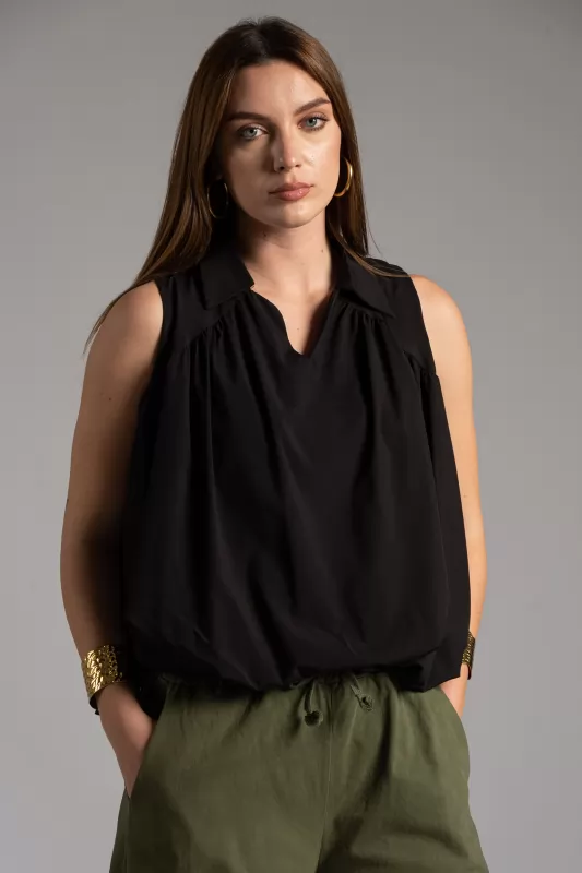 Blouse V Sleeveless