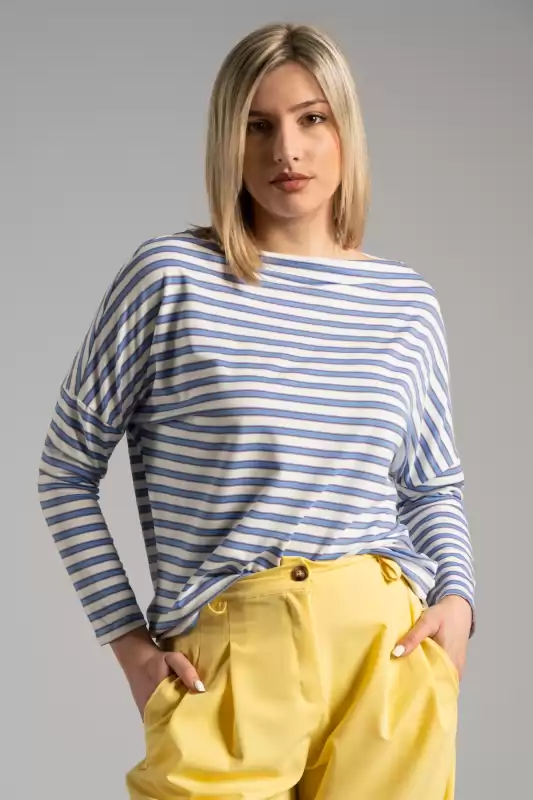 Blouse Smile Stripes 