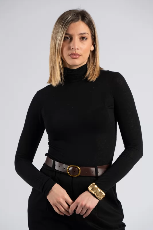 Blouse Turtleneck Basic