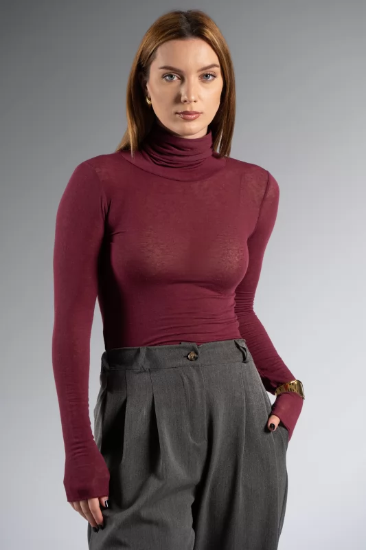 Blouse Turtleneck Basic