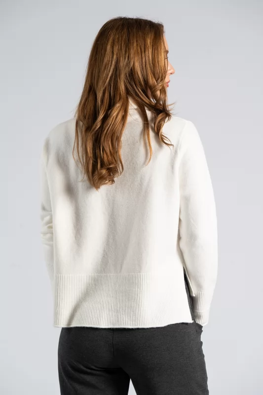 Blouse Turtleneck Outside Seam