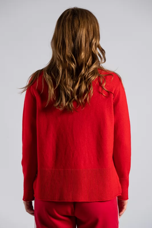 Blouse Turtleneck Outside Seam